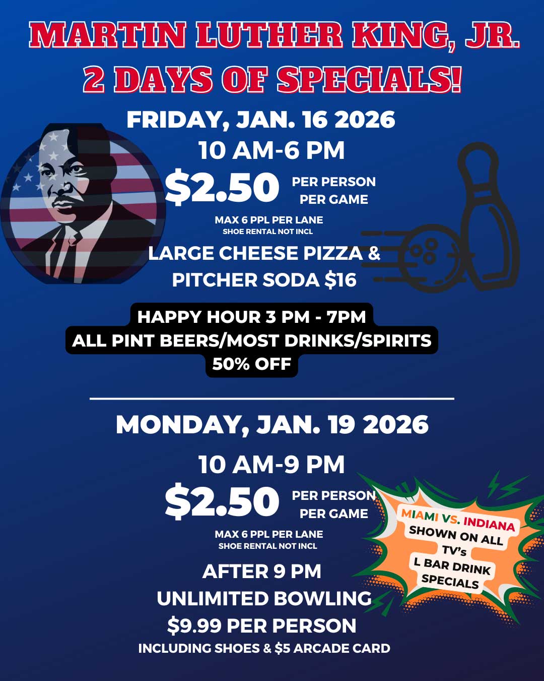 2025-Martin-Luther-King-Day-Flyer Flyer Martin Luther King